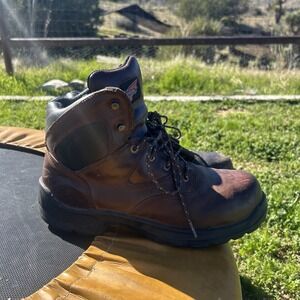 Red Wing Steel Toe Boots ASTM F 2413-18 M/I/C EH 2408 Size 10.5